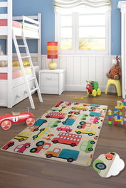 Conceptum Alfombra Cars Ecru 140 x 190 cm
